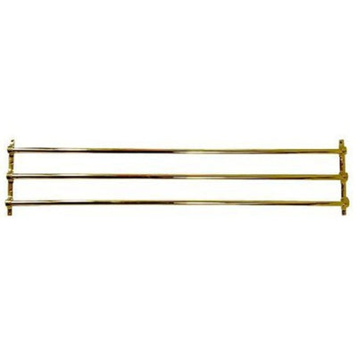 36 Inch Solid Brass Triple Push Bar