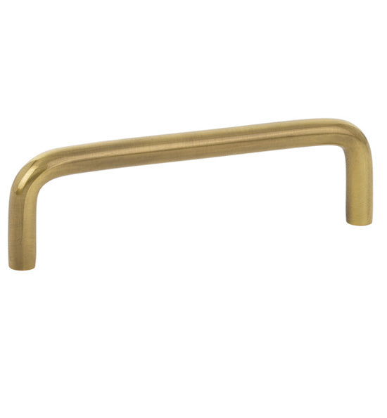 6 1/4 Inch (6 Inch c-c) Solid Brass Wire Pull