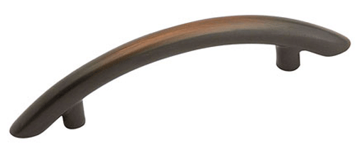 Emtek 8 5/8 Inch Overall (6 Inch c-c) Brass Arch Pull