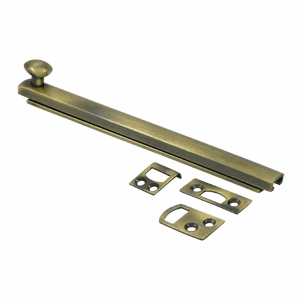 6 Inch Solid Brass Surface Bolt