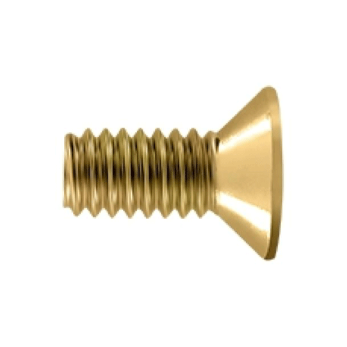 #12 x 1/2 Inch Solid Brass Machine Screw