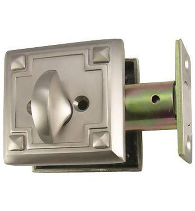 Arts and Crafts Style Deadbolt in Several Finishes