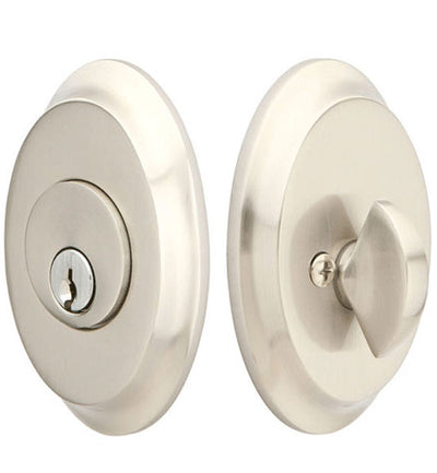 Saratoga Style Oval Deadbolt Several Finishes Available