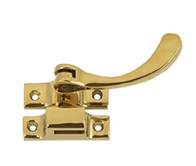 4 1/2 Inch Solid Brass Window Lock Casement Fastener